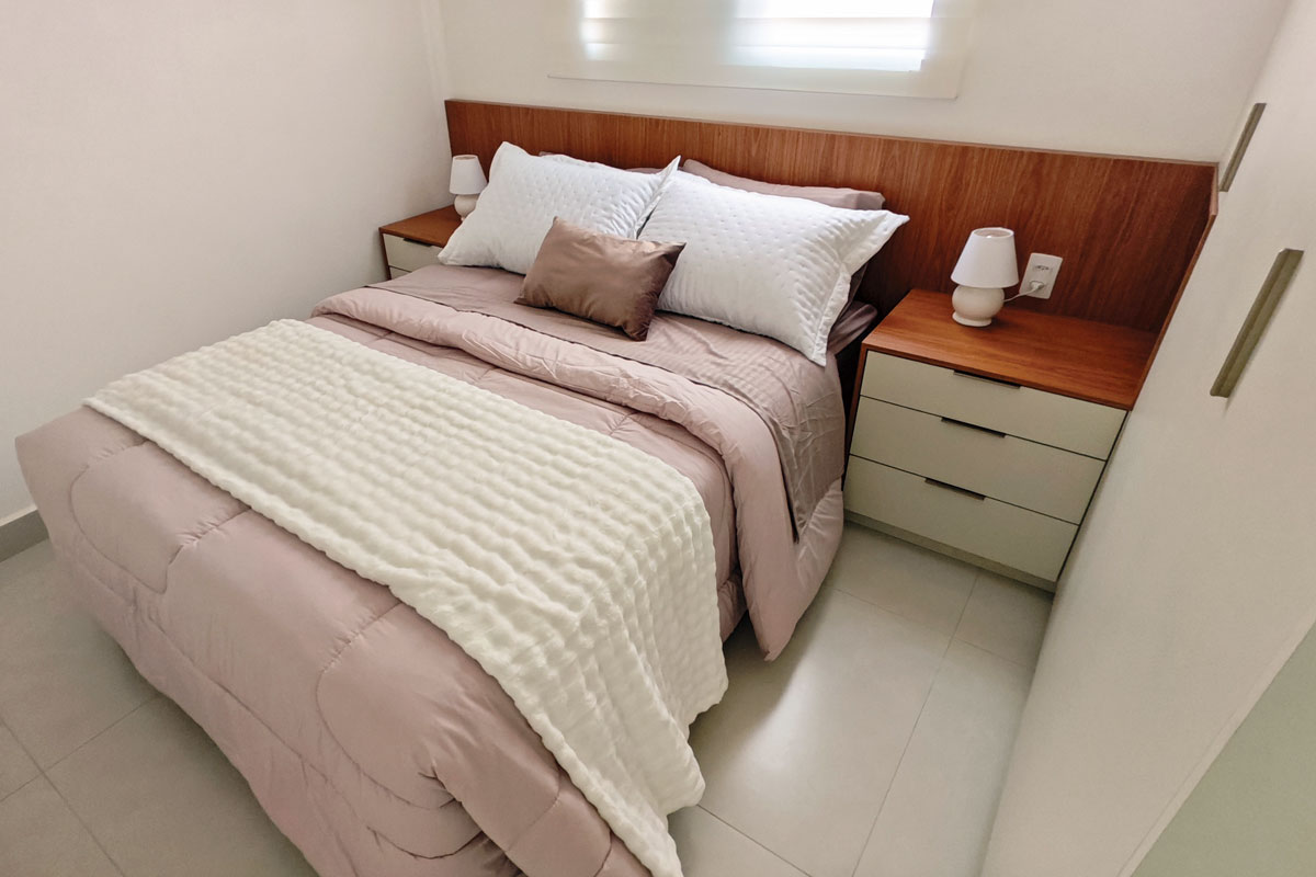 Quarto do casal decorado